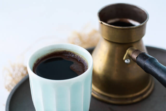 How to make Turkish coffee on the stove