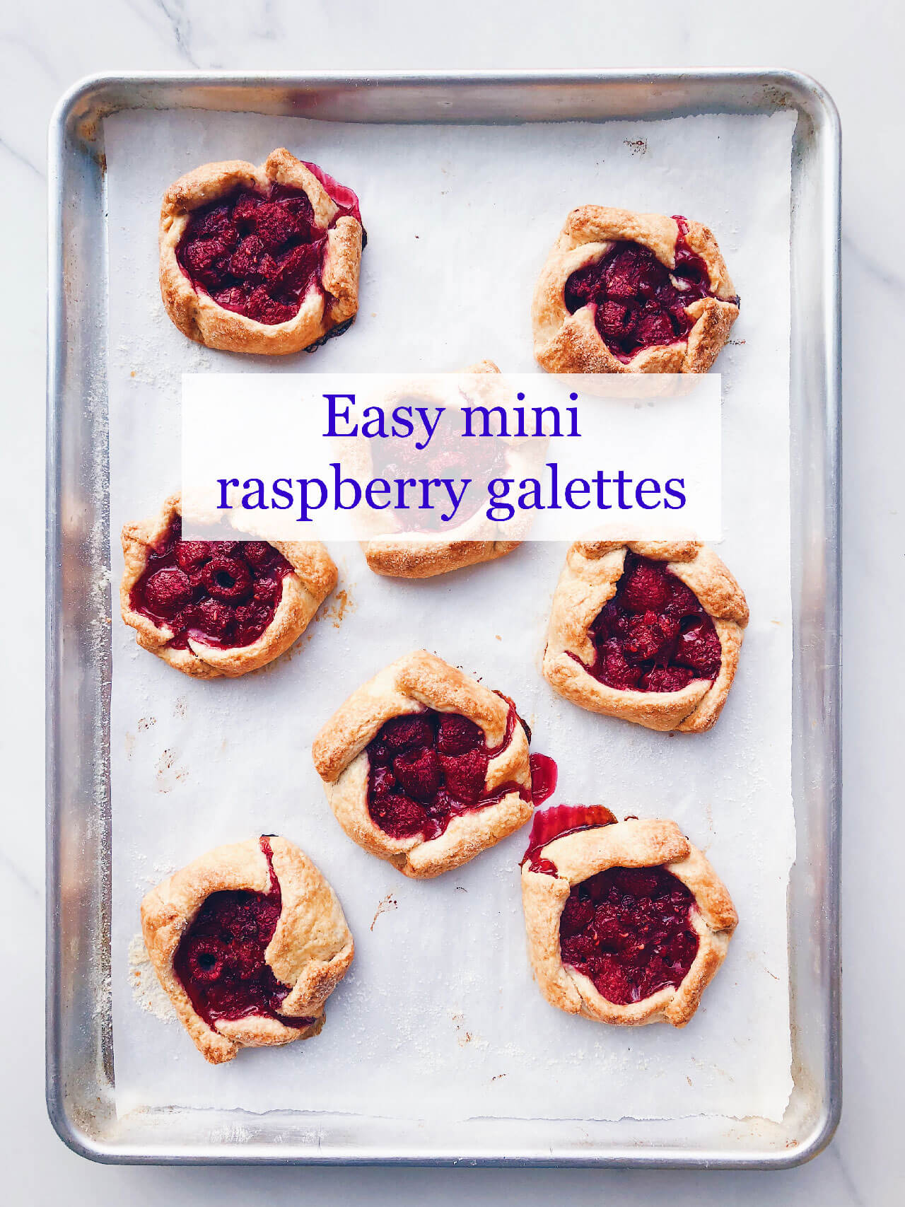 Easy Raspberry Galettes Kitchen Heals Soulkitchen Heals Soul