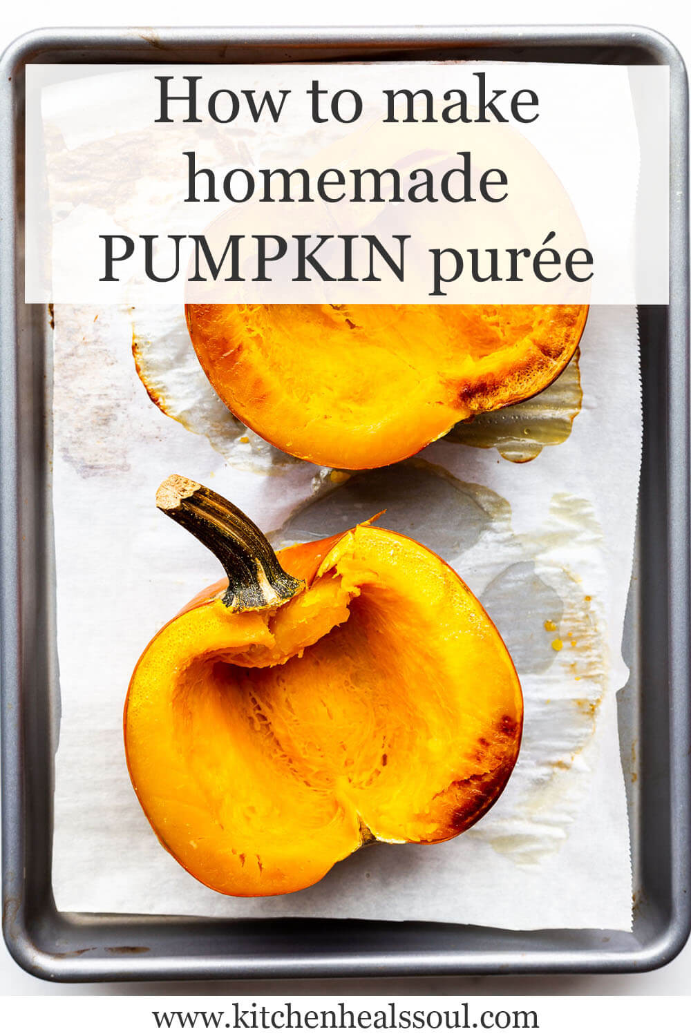 Homemade Pumpkin Puree For Baking Kitchen Heals Soulkitchen Heals Soul